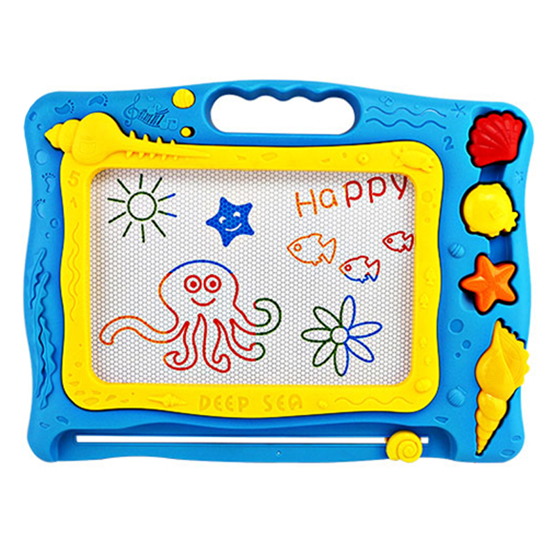 CB002 Baby Big Ocean Magnetic Drawing Writing Board Plastic Doodle Children's Toy